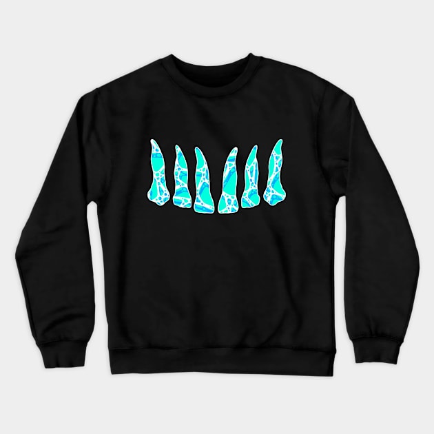 Toothin' Crewneck Sweatshirt by bukkbianka